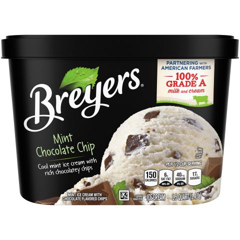 Order Breyers Mint Chocolate Chip 48oz food online from 7-Eleven store, Chino Hills on bringmethat.com