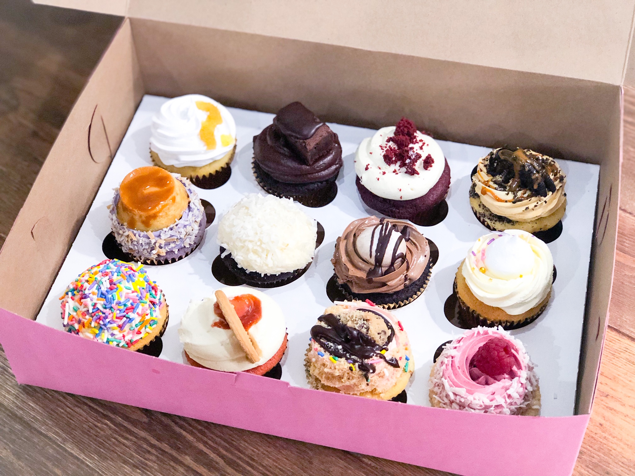 Order Baker’s Half Dozen Cupcake food online from It Started With A Cupcake store, Lyndhurst on bringmethat.com