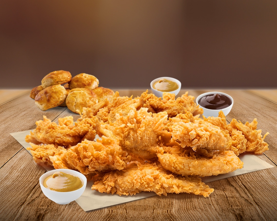 Order 16 Pc Tender's w/ 8 Biscuit's food online from Texas Chicken and Burgers store, Bronx on bringmethat.com