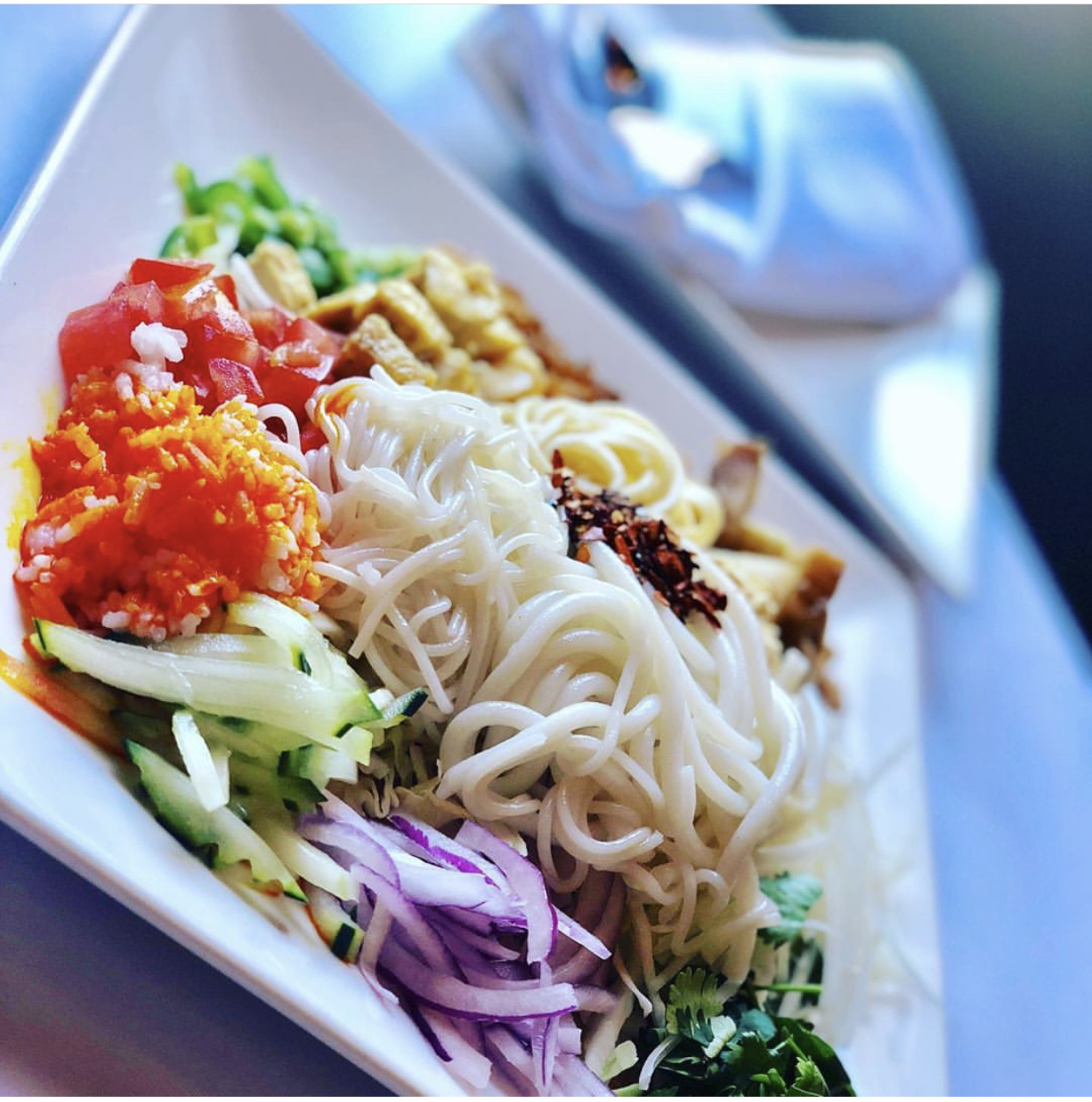Order Rainbow Salad food online from Aung Maylika store, Benicia on bringmethat.com
