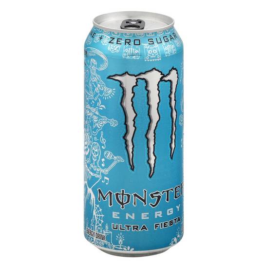 Order Monster Energy · Ultra Fiesta Energy Drink (16 fl oz) food online from Mesa Liquor store, Mesa on bringmethat.com