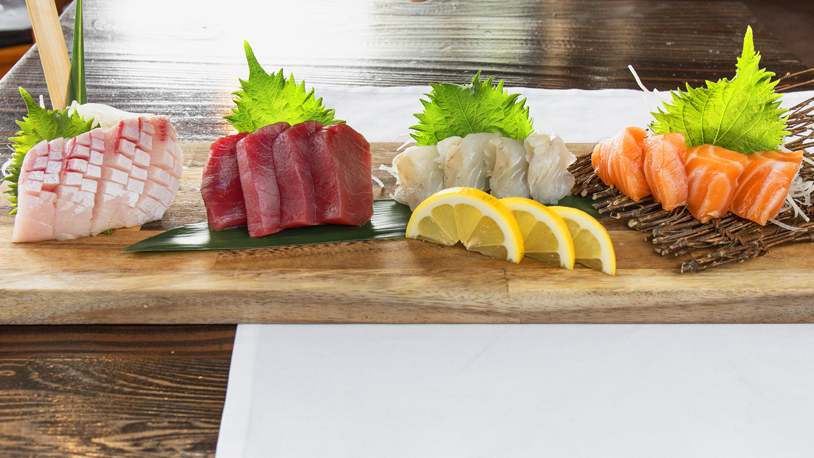 Order Sashimi Platter food online from Ike's Japanese Kitchen store, San Francisco on bringmethat.com