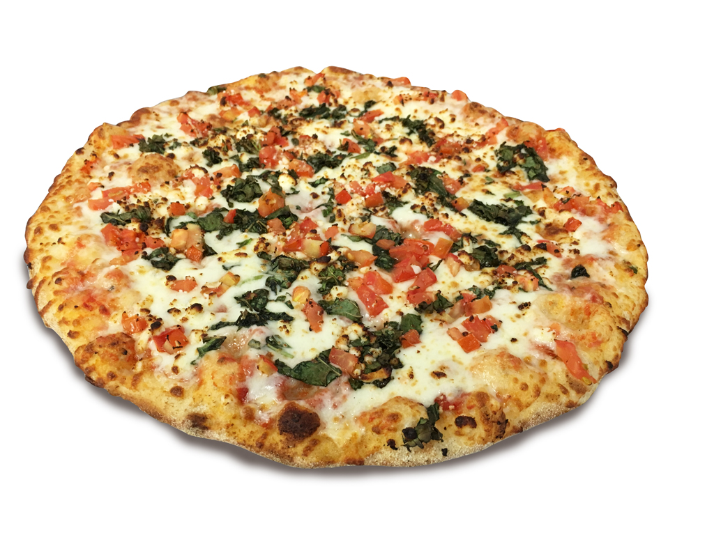Order Mediterranean Pizza food online from Pizza Man store, North Hollywood on bringmethat.com