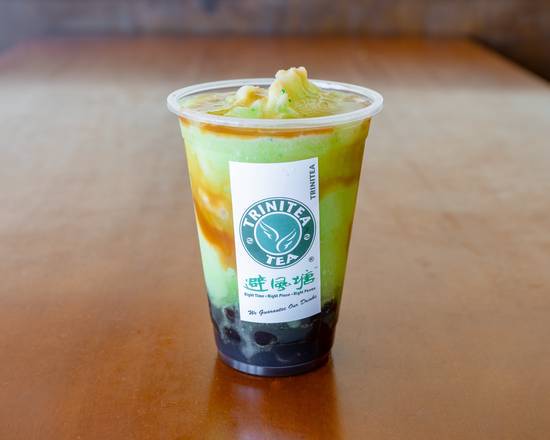 Order Green Apple Slush food online from Trinitea Tea store, San Diego on bringmethat.com