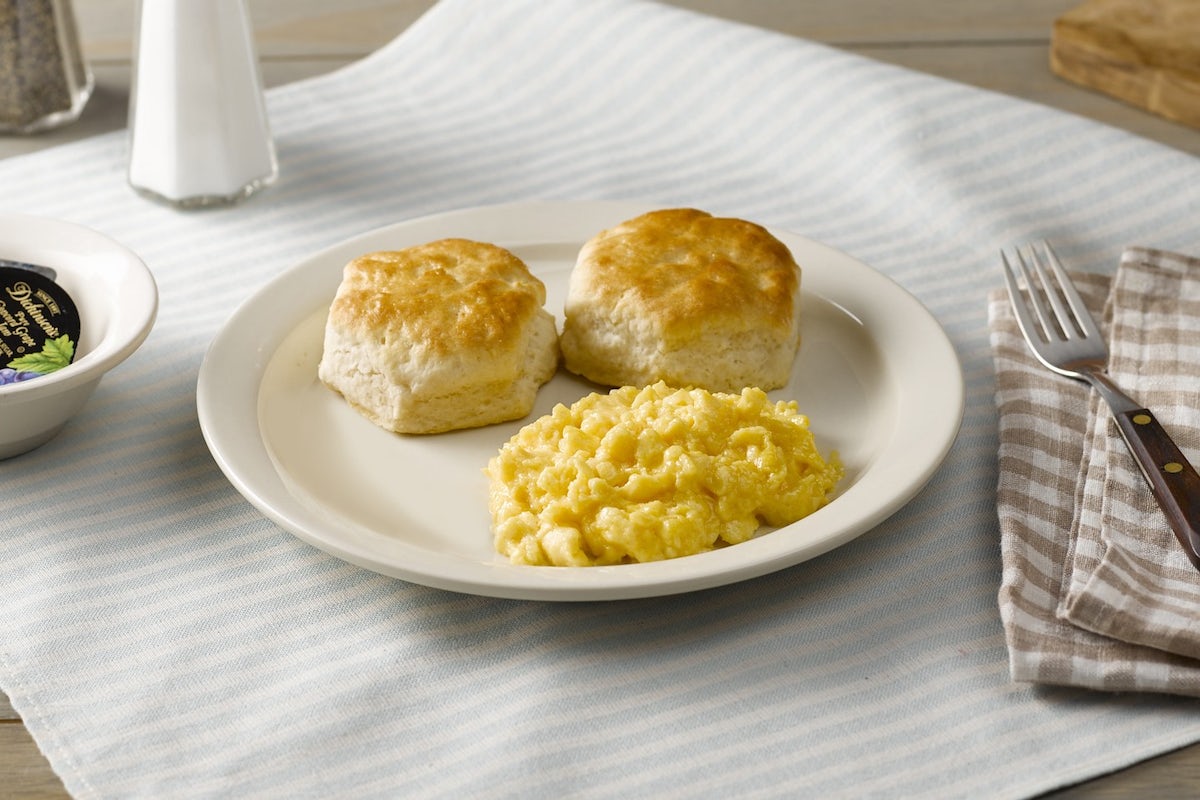 Order Two Eggs n' Biscuits food online from Cracker Barrel Old Country Store store, Adairsville on bringmethat.com