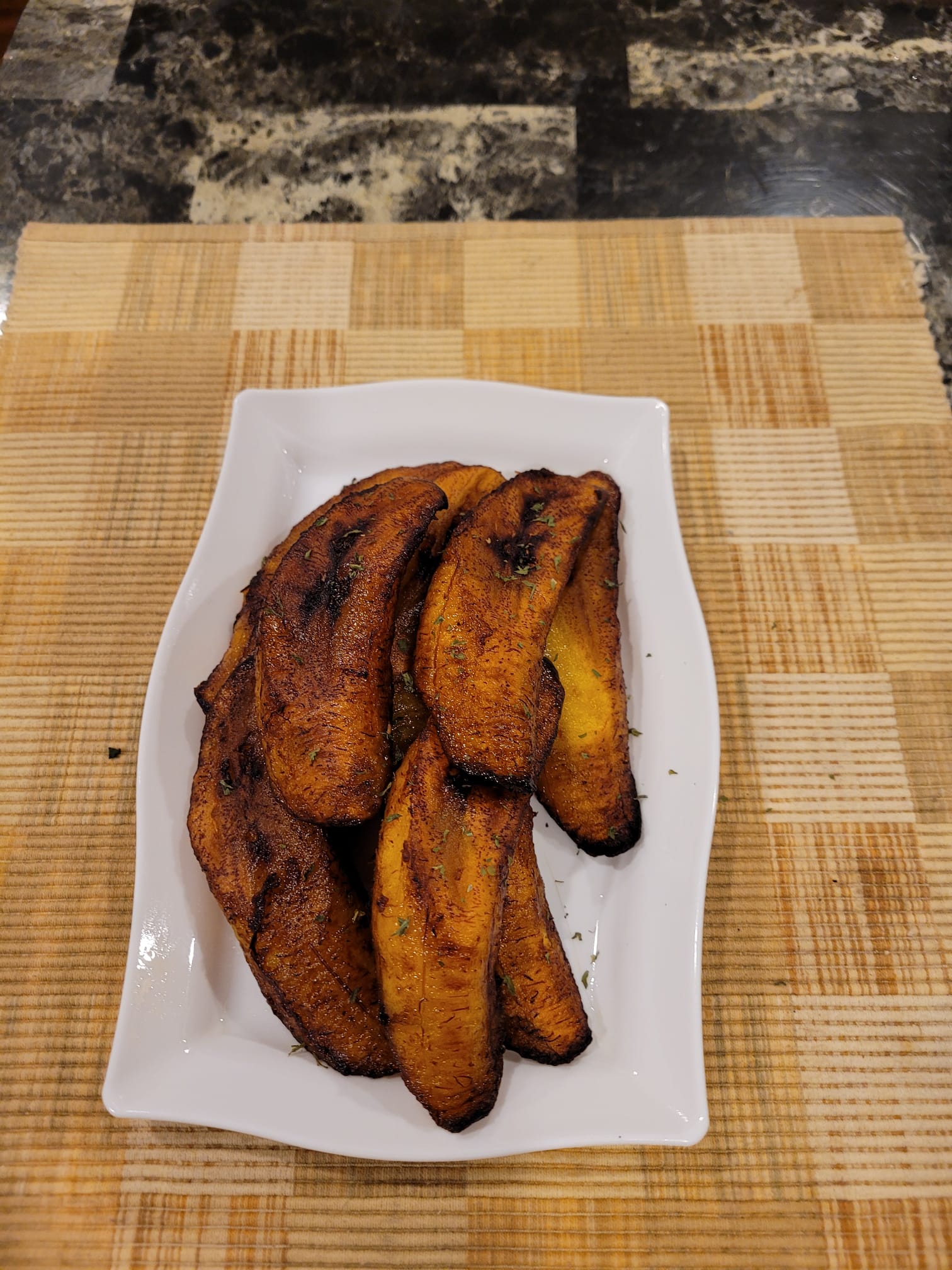 Order FRIED PLANTAINS food online from Ruby Roof store, Philadelphia on bringmethat.com