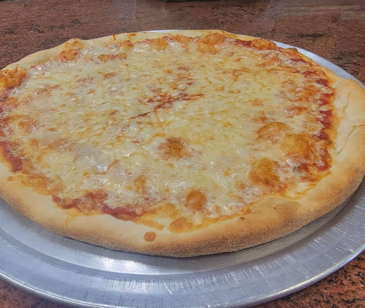 Order Cheese Pizza - Medium 14" food online from Vito Pizza And Grill store, Spring City on bringmethat.com