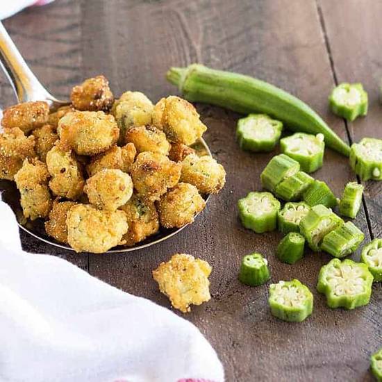 Order Fried Okra food online from Hangry Joe's Hot Chicken store, Annapolis on bringmethat.com