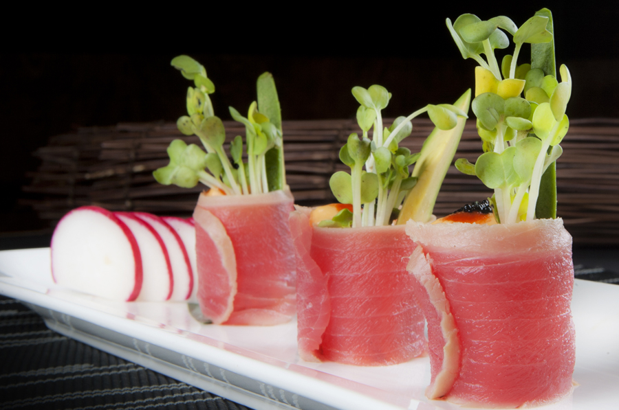 Order Tuna Dumpling food online from Wasabi Restaurant store, Flanders on bringmethat.com