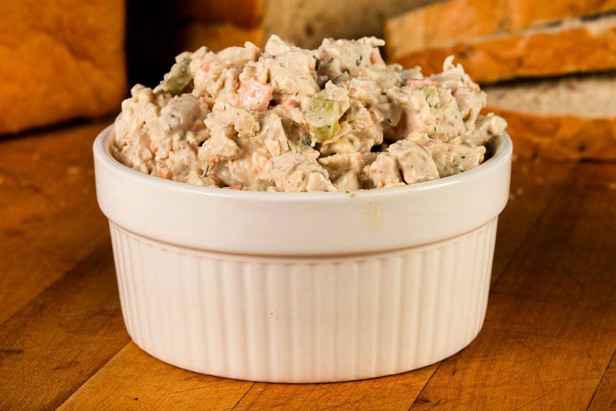Order Dill Chicken Salad Half Pound food online from Toojay store, Dania Beach on bringmethat.com