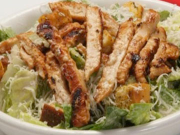 Order Caesar Salad with Blackened Chicken Breast food online from Tharsy Grill store, Baltimore on bringmethat.com