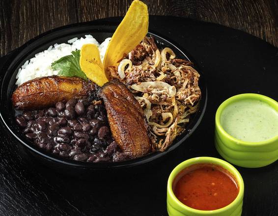 Order Vaca Frita Bowl food online from Dcuban Cafe- store, Norcross on bringmethat.com