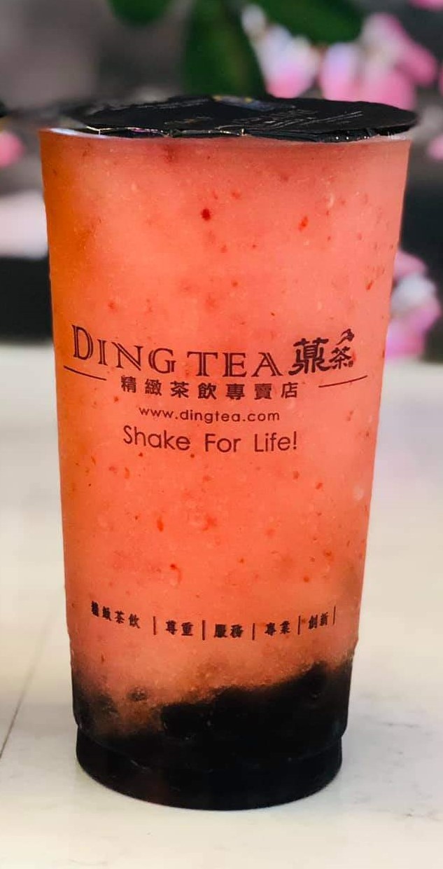 Order Strawberry Slush food online from Ding Tea store, Arlington on bringmethat.com
