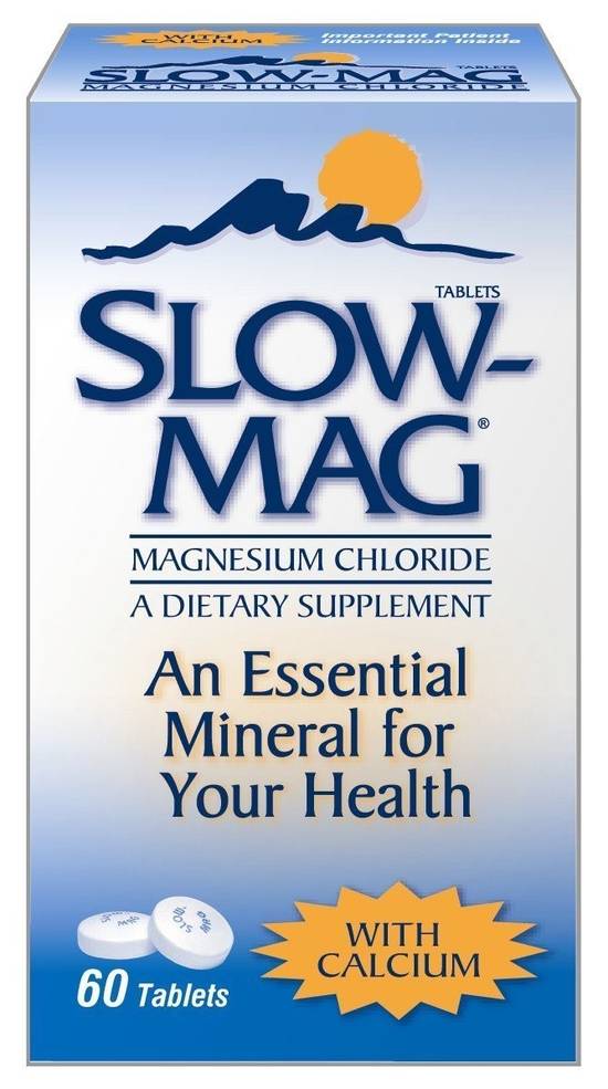 Order Slow Magnesium Chloride Tablets with Calcium (60 ct) food online from Rite Aid store, Palm Desert on bringmethat.com