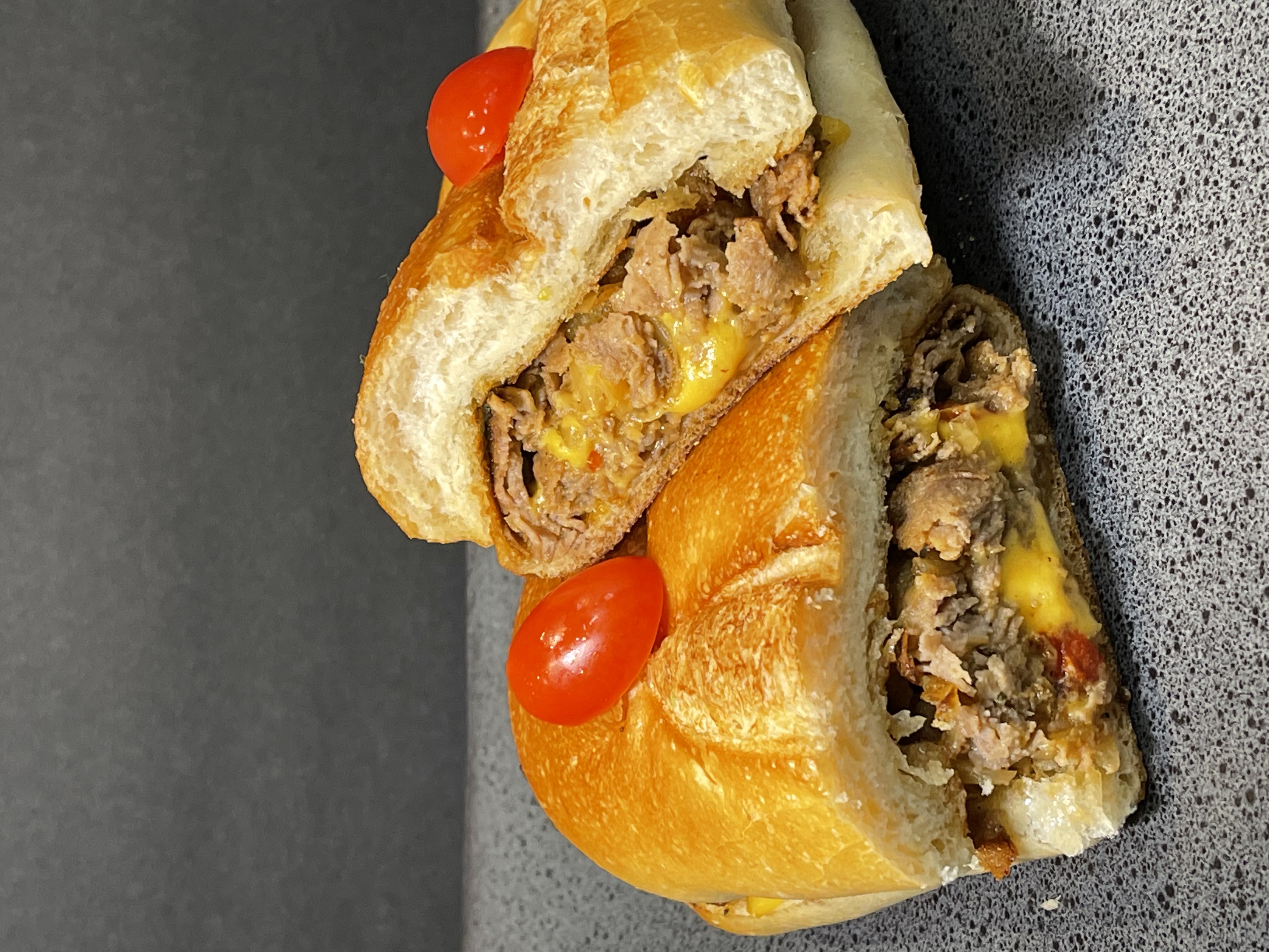 Order ORIGINAL PHILLY CHEESE STEAK SANDWICH food online from Valley Fresh store, West Orange on bringmethat.com