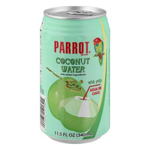 Order Parrot · Water Coconut with Pulp (11.5 fl oz) food online from Mesa Liquor store, Mesa on bringmethat.com