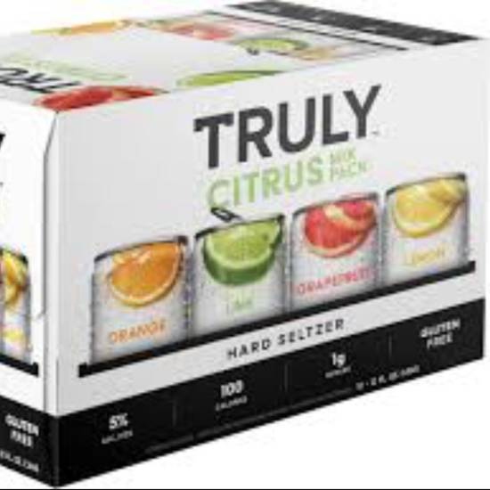 Order TRULY CIRTUS 12PK food online from Sandy Liquor store, San Luis Obispo on bringmethat.com