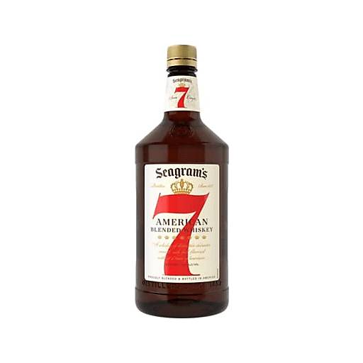 Order Seagram's 7 Crown Blended Whiskey (1.75 LTR) 1598 food online from BevMo! store, Citrus Heights on bringmethat.com