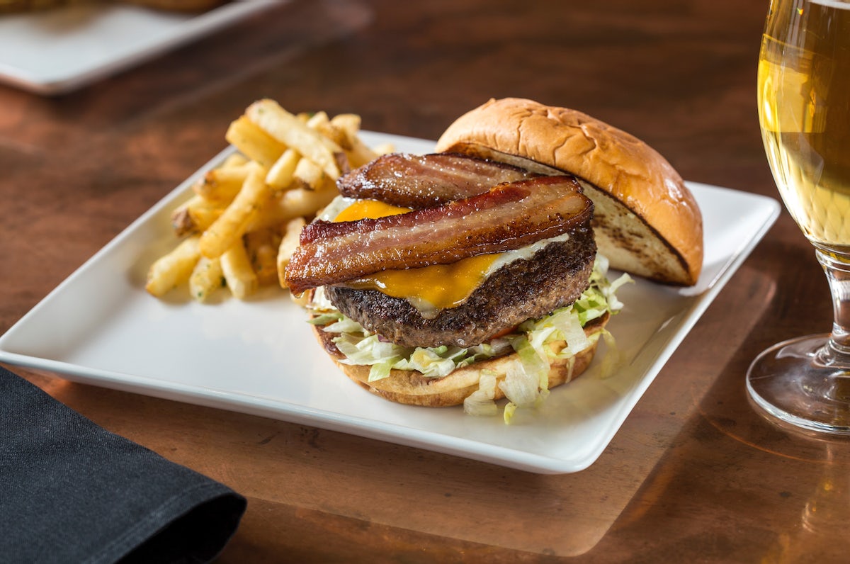 Order BACON CHEESEBURGER* food online from Old Town Pour House store, Gaithersburg on bringmethat.com