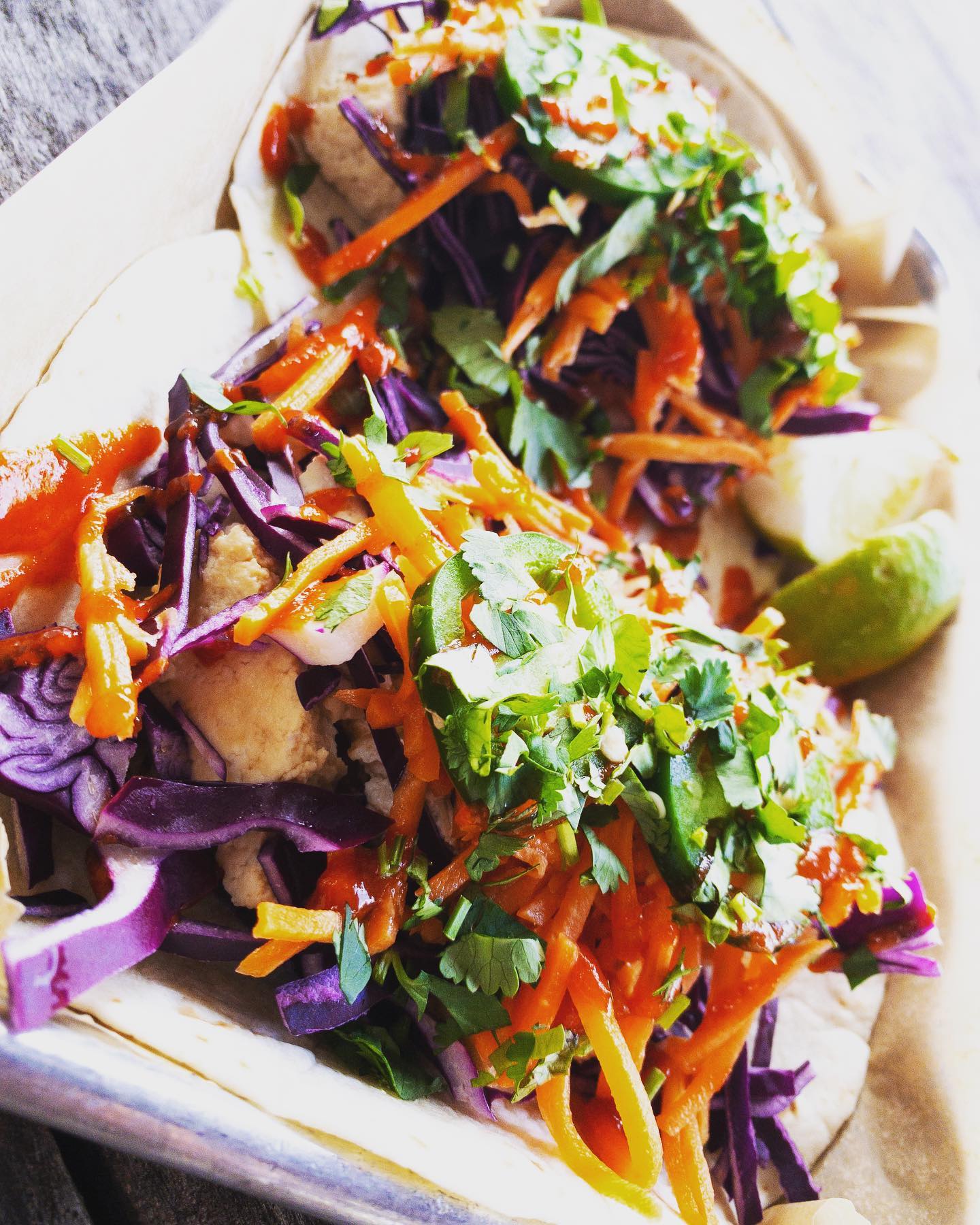 Order Smoked Tofu Tacos food online from Strange Roots Experimental Ales store, Gibsonia on bringmethat.com