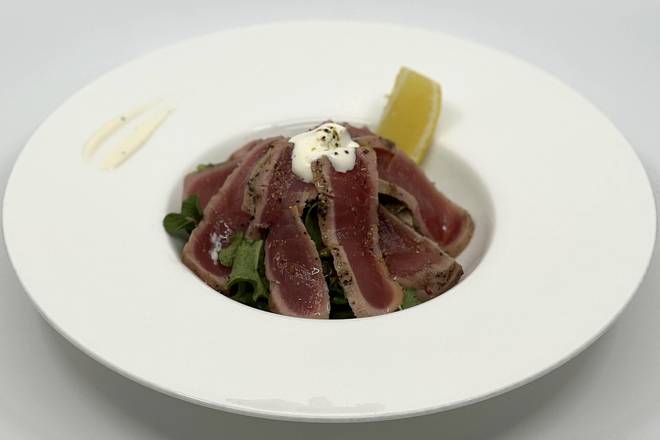 Order Tuna carpaccio  food online from Carmine Italian Cuisine store, Cottonwood Heights on bringmethat.com