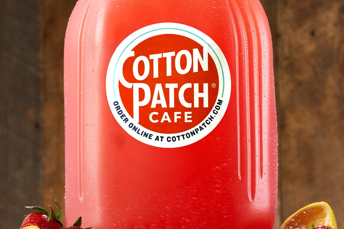Order Gallon Strawberry Lemonade food online from Cotton Patch Cafe store, Cleburne on bringmethat.com