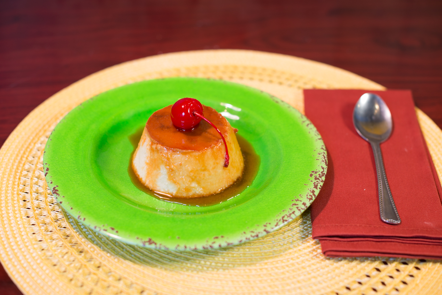 Order Flan food online from Julios Mexican Grill store, Spring on bringmethat.com