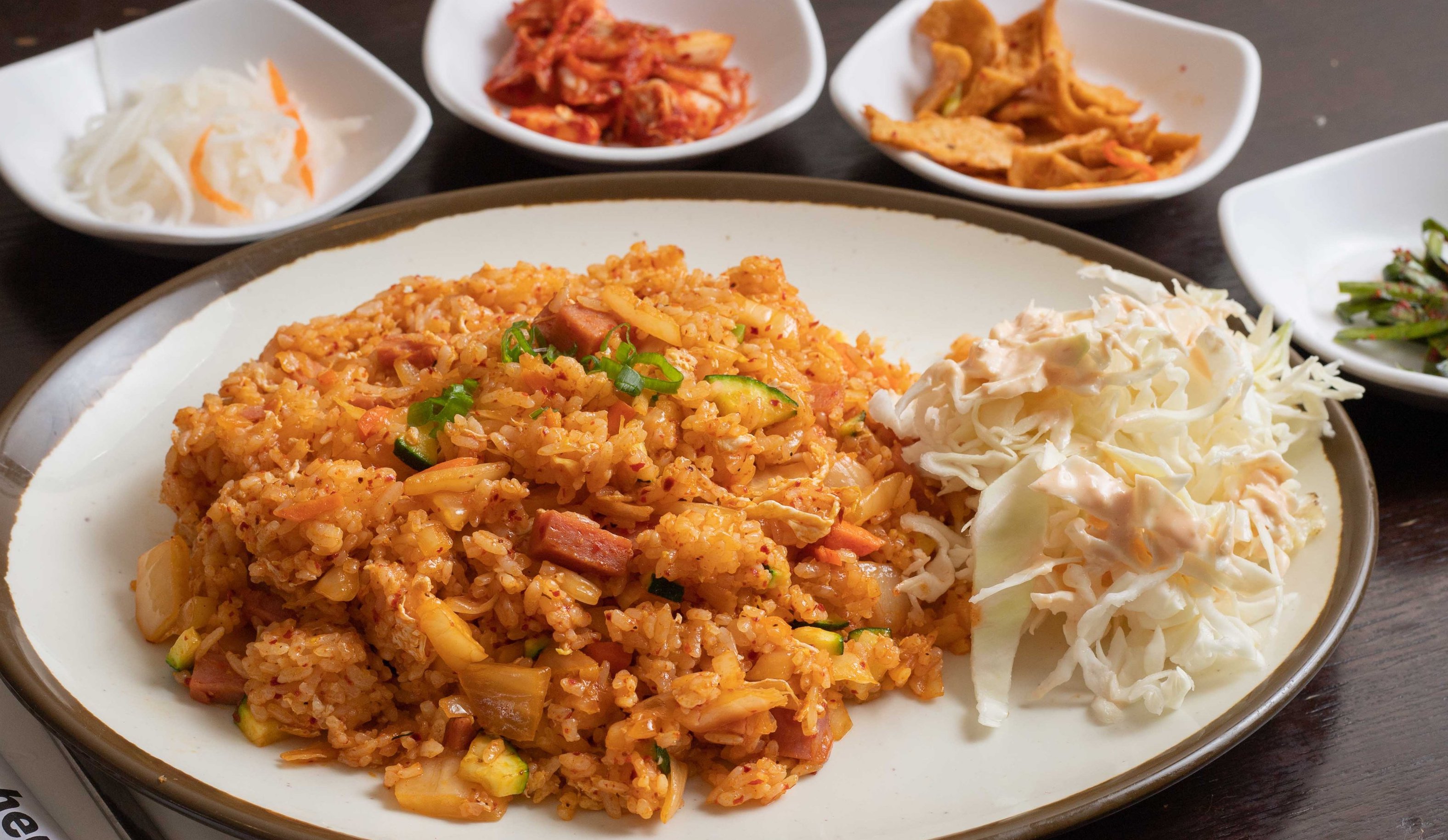 Order Spam Kimchi Fried Rice food online from Korean Kitchen store, Chula Vista on bringmethat.com