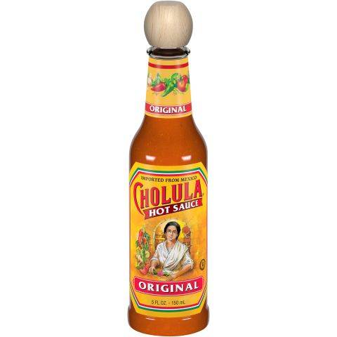 Order Cholula Hot Sauce 5oz food online from 7-Eleven store, Lakewood on bringmethat.com