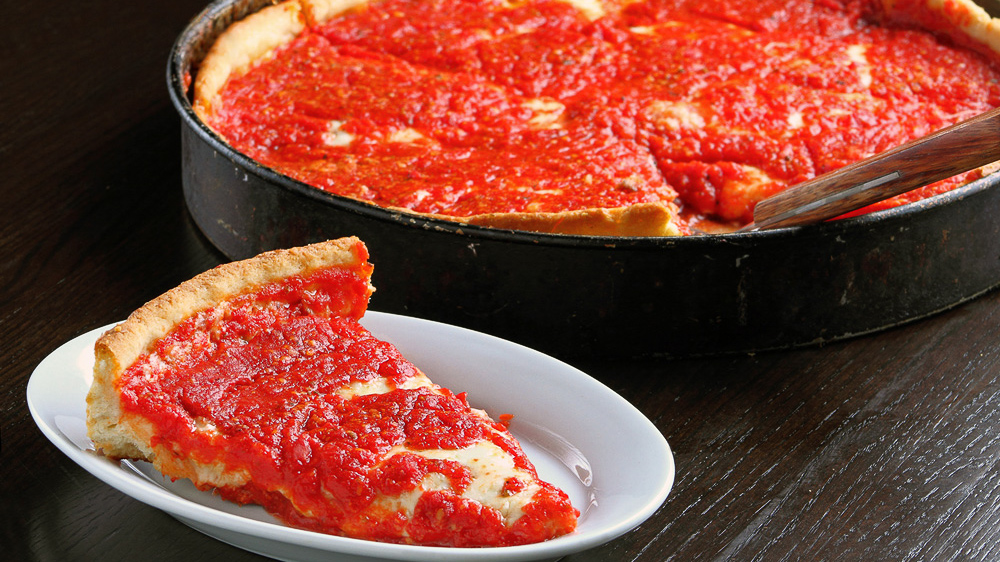 Order 14" Large Deep Build Your Own food online from Georgio Chicago Pizza & Pub store, Crystal Lake on bringmethat.com