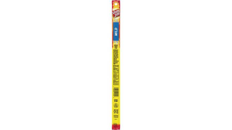 Order Slim Jim Mild Giant Smoked Snack Stick Keto Friendly Smoked Meat Stick food online from Route 7 Food Mart store, Norwalk on bringmethat.com