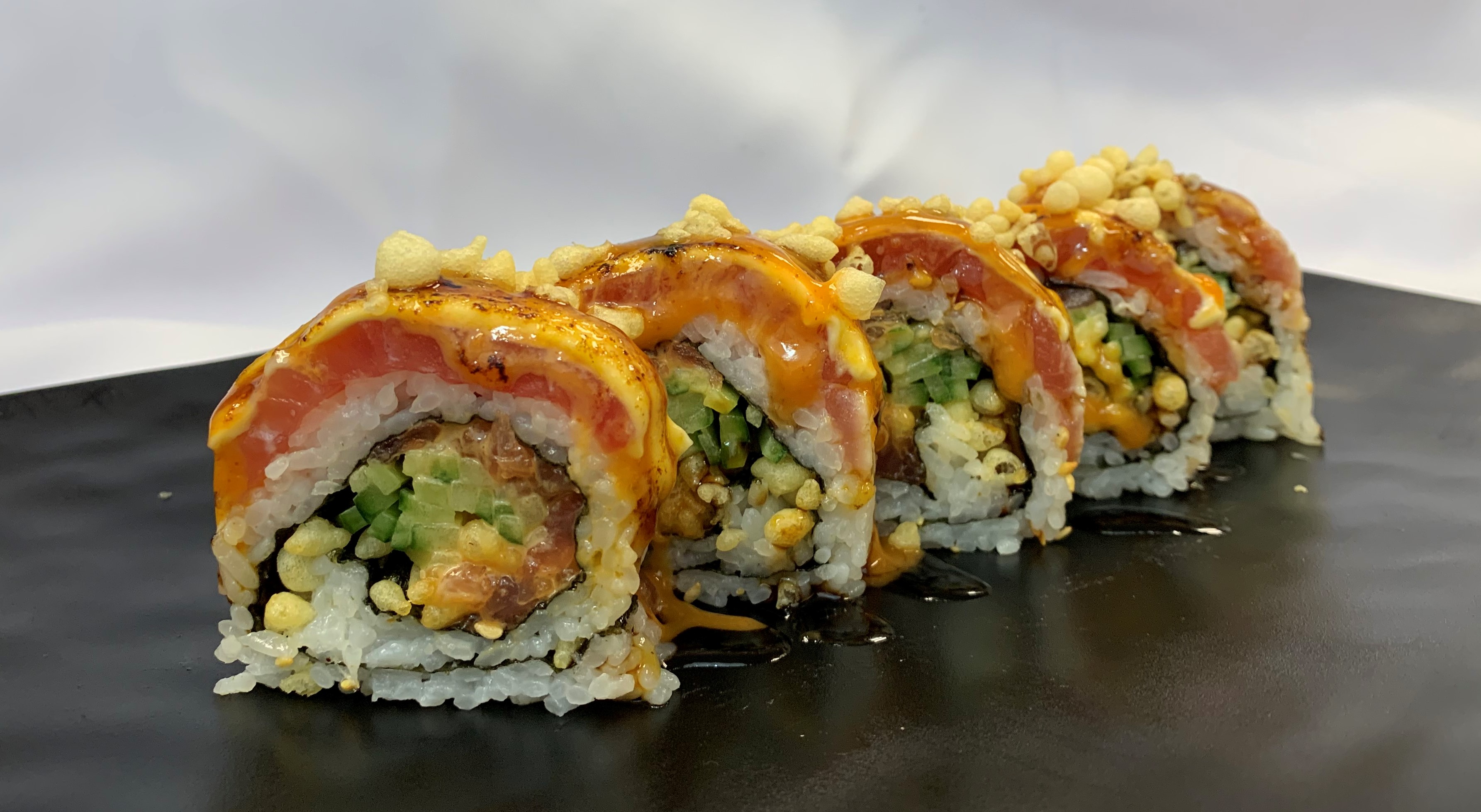 Order CS7. Tuna Volcano Maki food online from Sushi Time store, Boston on bringmethat.com