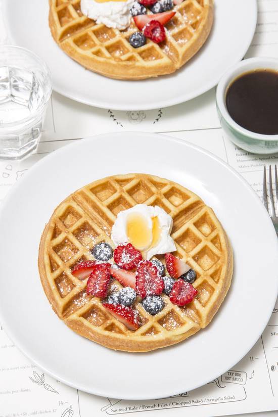 Order Rosewater Waffle food online from Jack's Wife Freda store, New York on bringmethat.com