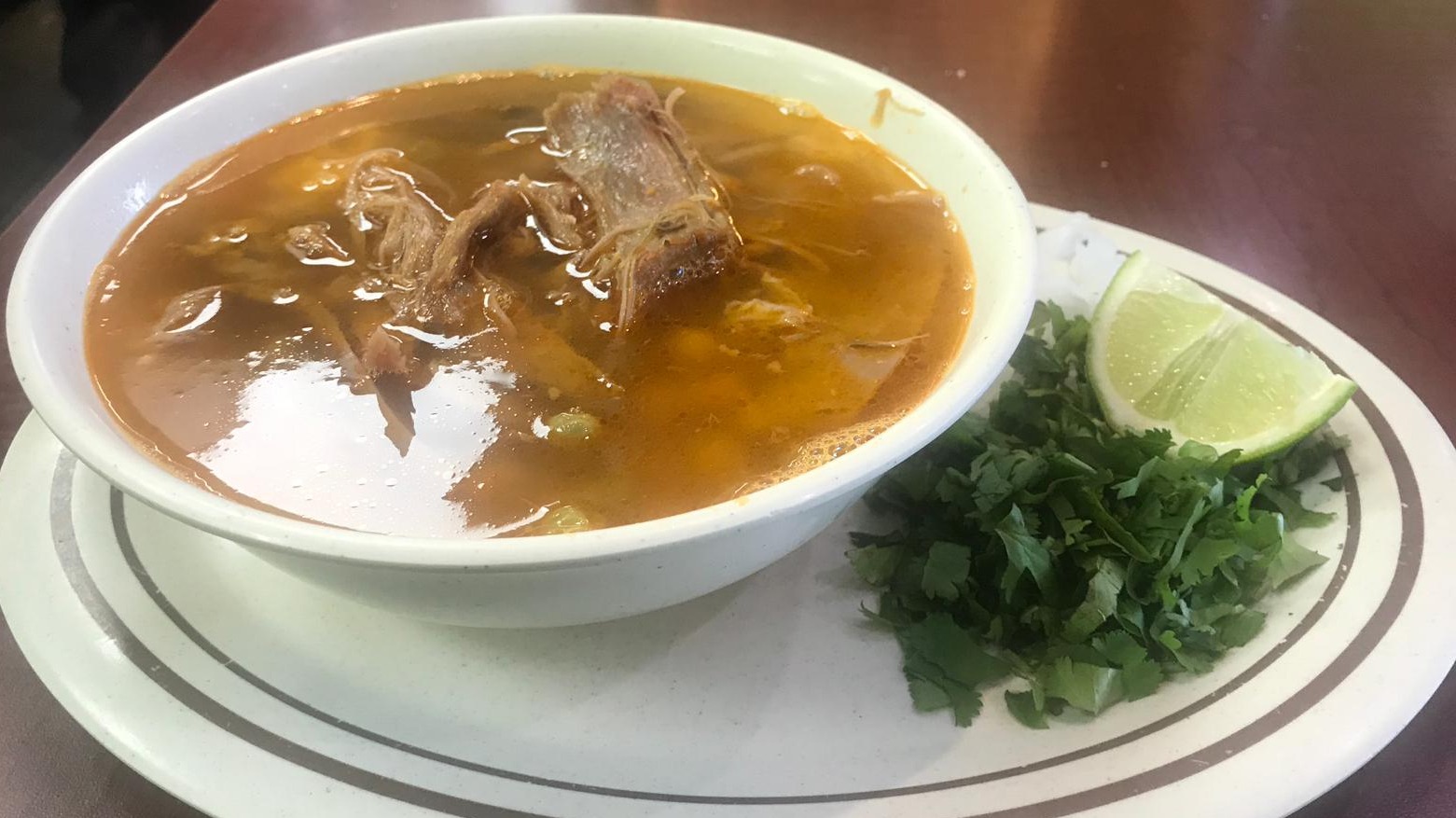 Order Lamb Consome food online from Tamales Dona Tere store, Houston on bringmethat.com