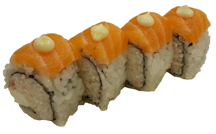 Order New York Roll ( 4 pc ) food online from Oishii Sushi store, Springfield on bringmethat.com