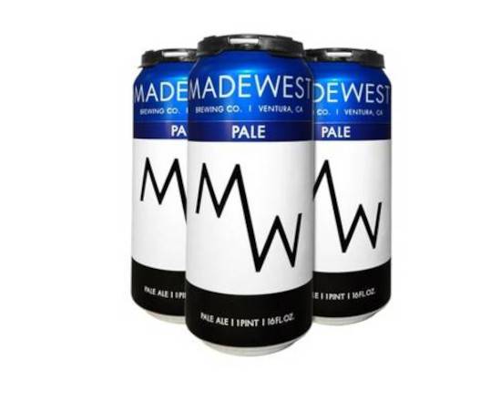 Order MadeWest Brewing Company Pale 5.6% 4pk 16oz cans food online from Pit Stop Liquor Mart store, El Monte on bringmethat.com