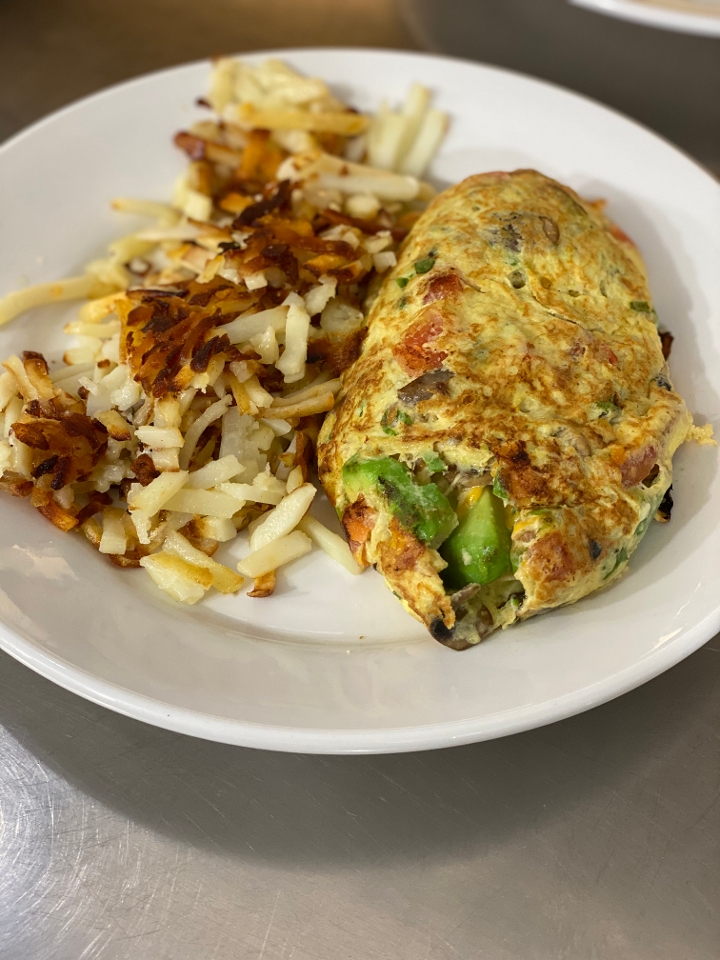 Order CALIFORNIA OMELETTE food online from The Point Pancake House store, Gurnee on bringmethat.com