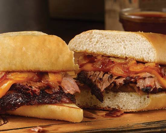 Order Pit Dip Sandwich food online from Dickey'S Barbecue Pit store, Las Vegas on bringmethat.com