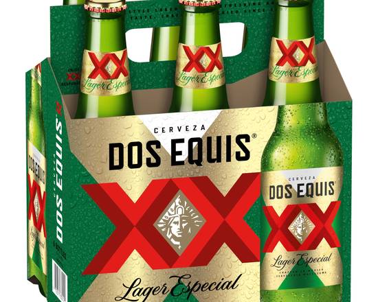 Order Dos Equis, 6pk- 12oz bottles (4.2% ABV) food online from Moby Liquor store, Los Angeles on bringmethat.com