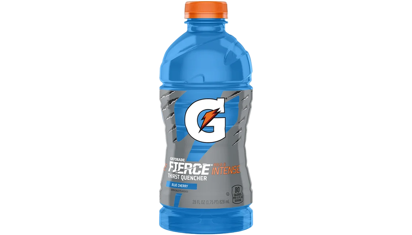 Order Gatorade Fierce Blue Cherry 28oz food online from Extra Mile 2028 store, City of Industry on bringmethat.com