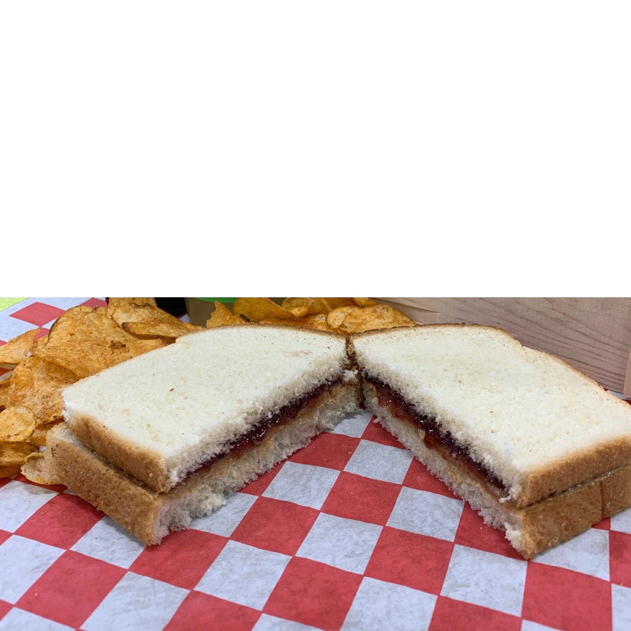 Order PB&J Sandwich food online from Mousehouse Cheesehaus store, Windsor on bringmethat.com
