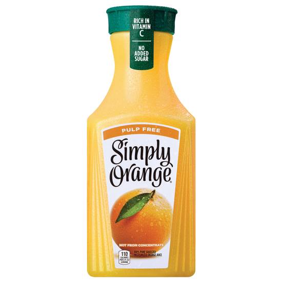 Order Simply Orange Pulp Free Orange Juice, 52 OZ food online from Cvs store, GREENWICH on bringmethat.com