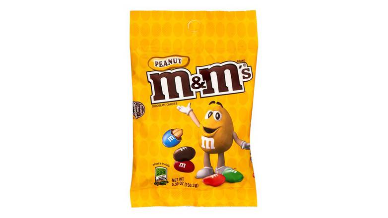 Order M&Ms Peanut Chocolate Candy food online from Route 7 Food Mart store, Norwalk on bringmethat.com