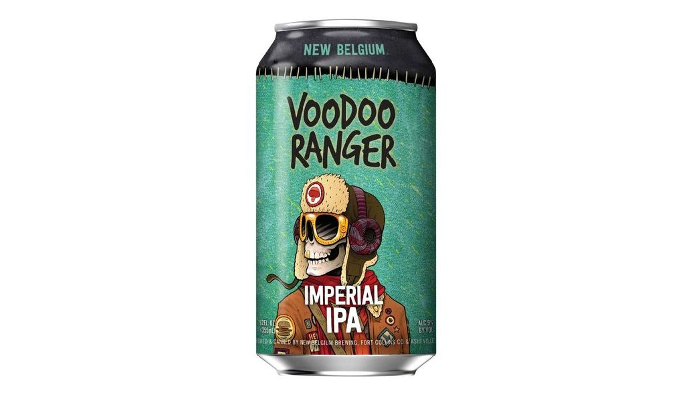 Order New Belgium Voodoo Ranger Imperial IPA 19.2oz Can food online from House Of Cigar & Liquor store, Redondo Beach on bringmethat.com