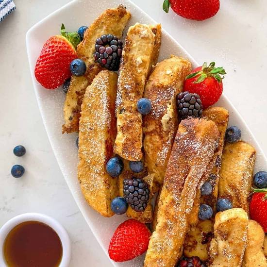 Order Side Order French Toast food online from Bagel Deli Cafe store, Clifton on bringmethat.com