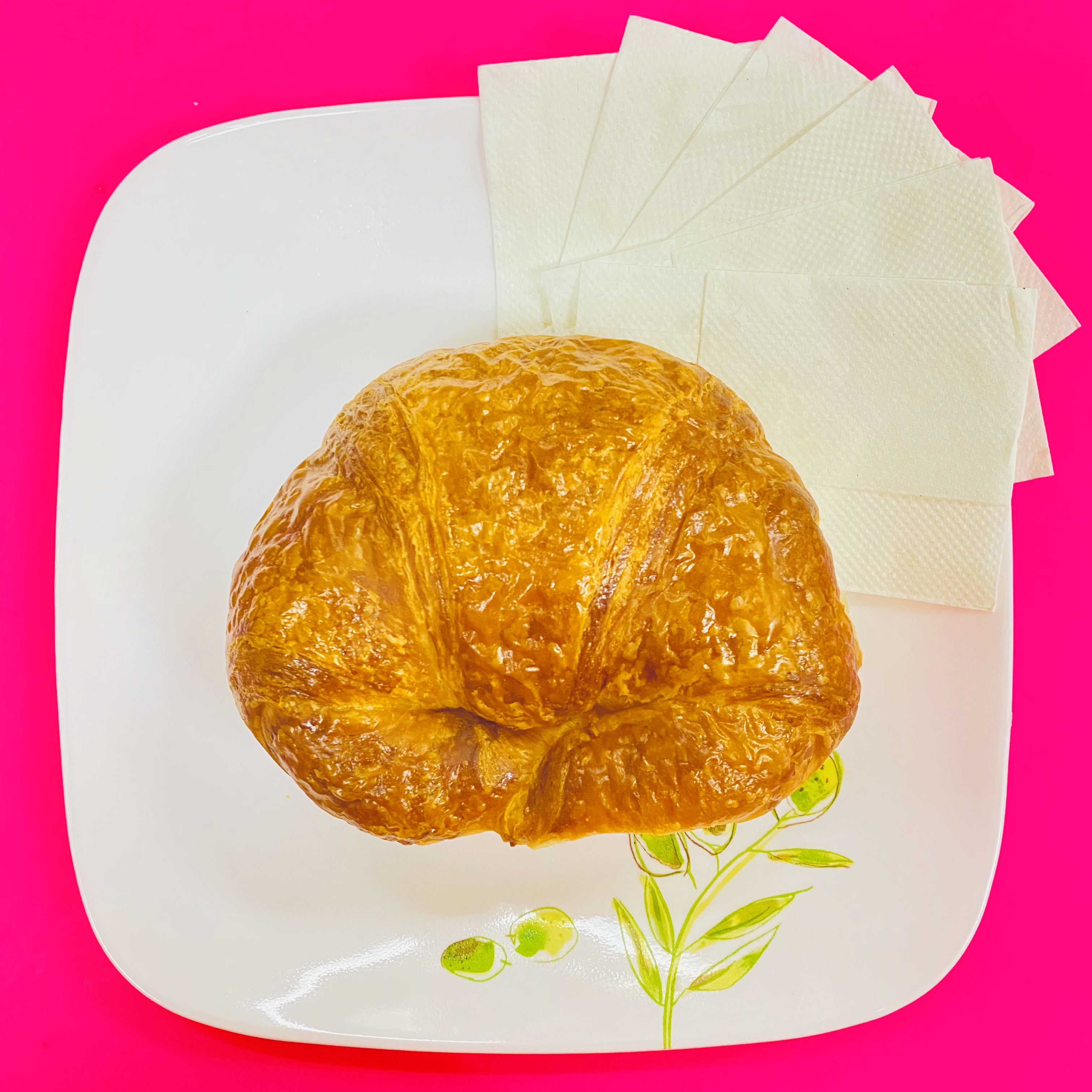 Order Plain Croissant food online from K-Inn Donuts store, Paramount on bringmethat.com