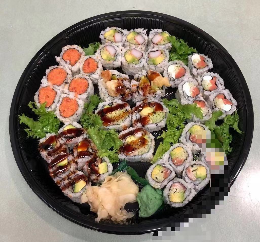 Order Party Tray A food online from Bayard Sushi store, New York on bringmethat.com