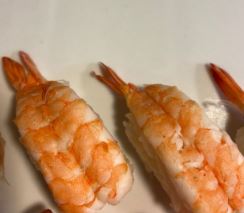 Order Shrimp Nigiri food online from Mings Of Pekin store, Pekin on bringmethat.com