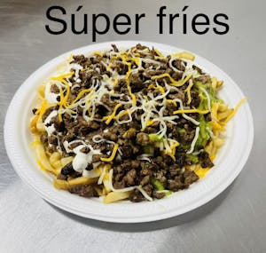 Order Super Fries food online from Super Burritos Mexican Food store, Redding on bringmethat.com