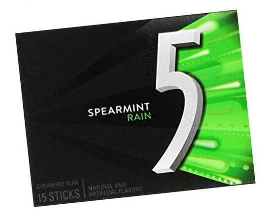 Order Wrigley's 5 Spearmint (15 ct) food online from Checkout Food Stores #47 store, Houston on bringmethat.com